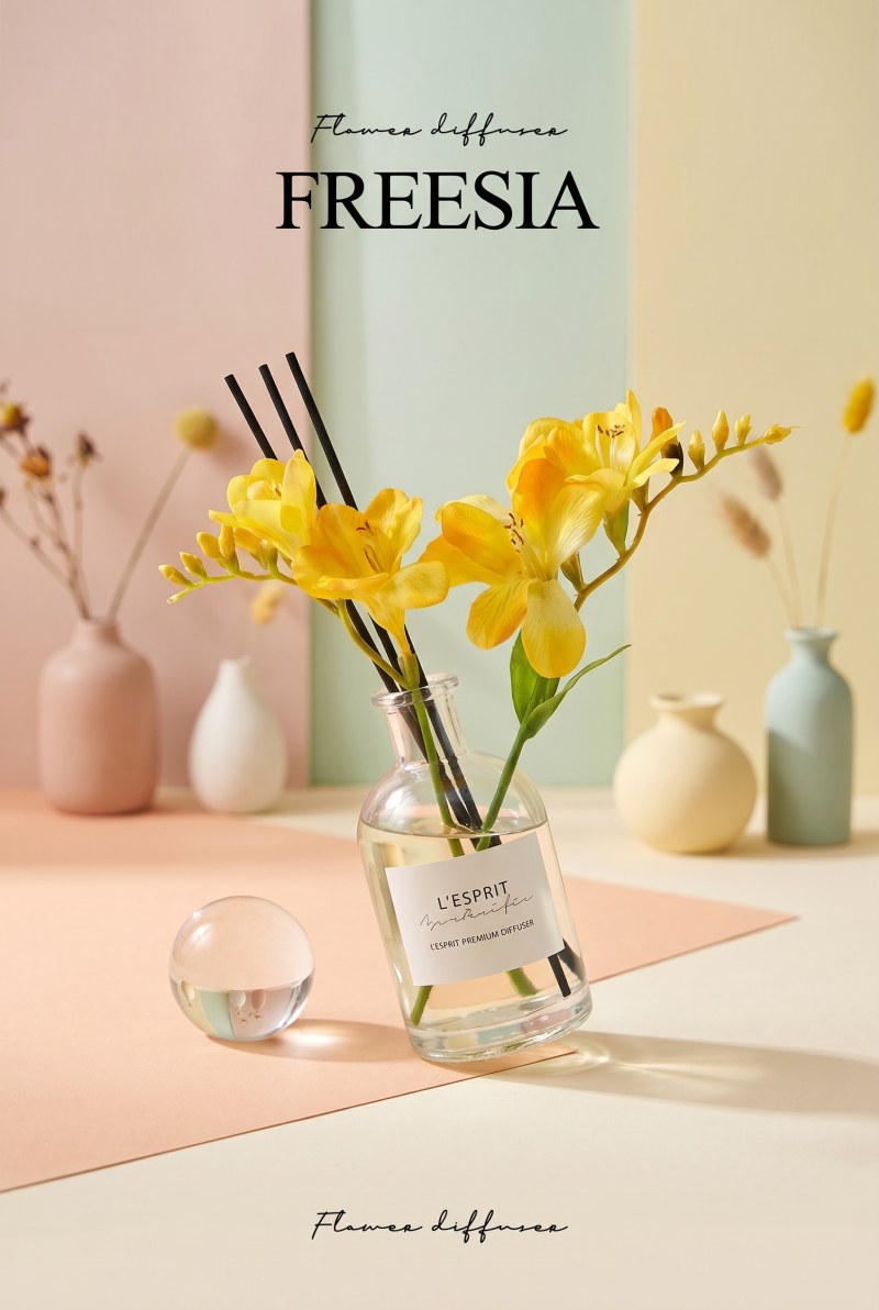 레스쁘리 디퓨저 로즈팝 우유병 프리지아 150ml
